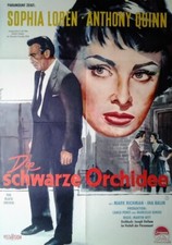 Die schwarze Orchidee (1958) | original Filmplakat 59x84 cm