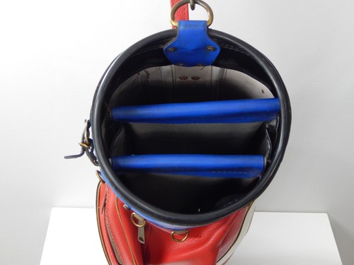 Vintage Ultra Red, White and Blue Golf Club Cart Bag - Picture 5 of 6
