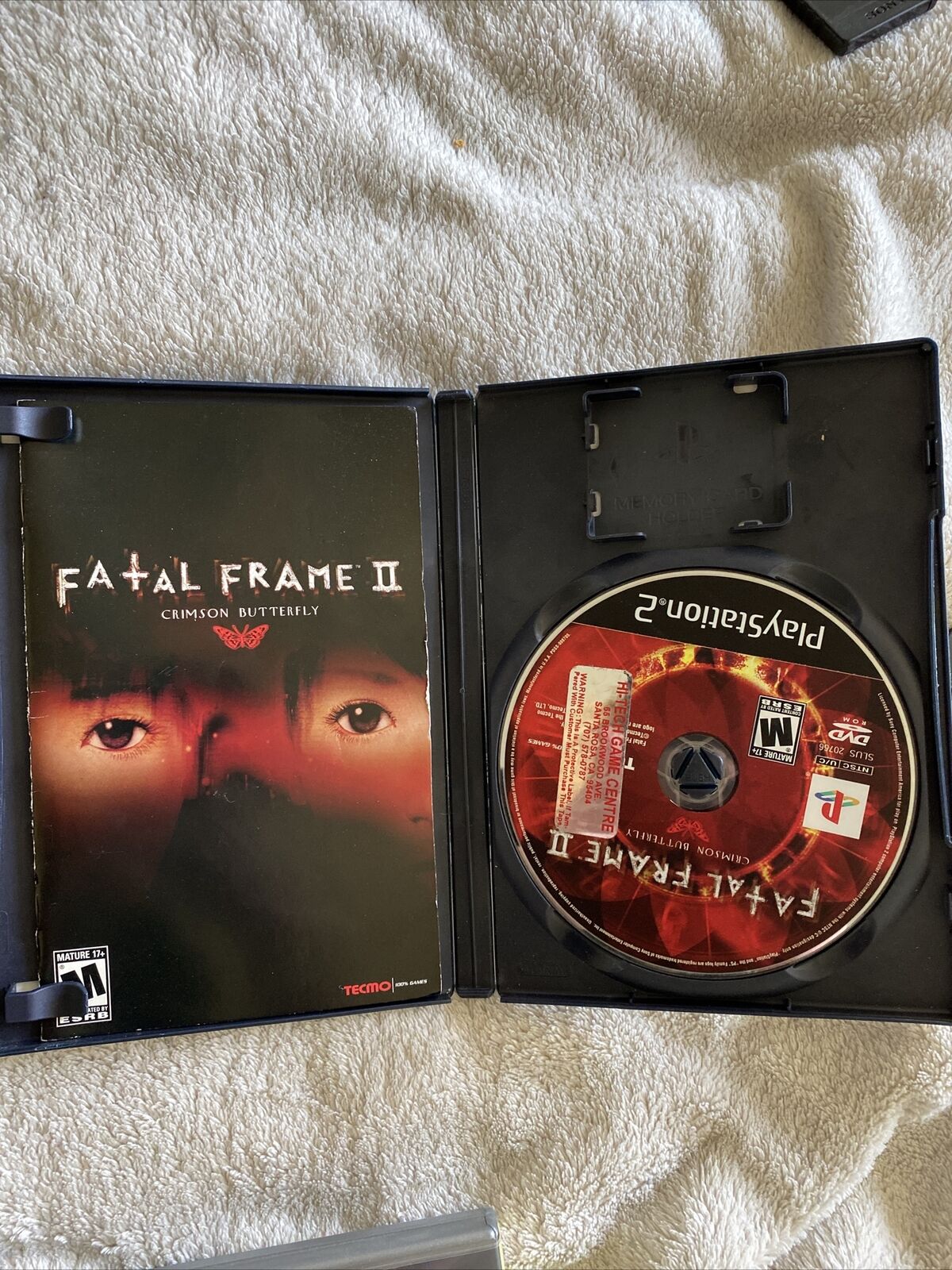 Fatal Frame 1 , 2 & 3 The Trilogy Ps2 * Rare * Complete/Good