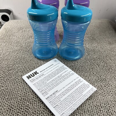 NUK GERBER BABY First Essentials Fun Grip Hard Spout SippEE Cup Multicolor 4 New eBay