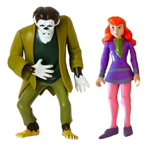 New Scooby-Doo! 50th Anniversary Daphne and The Wolfman Figures Super Rare BNIB! - Picture 2 of 2