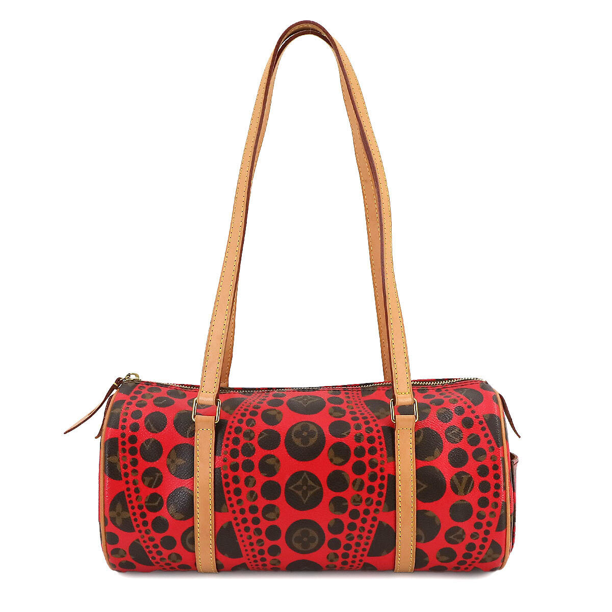 LOUIS VUITTON Monogram Pumpkin Dot Papillon Shoulder Bag LOUIS VUITTON Monogram Pumpkin Dot Papillon Shoulder Bag