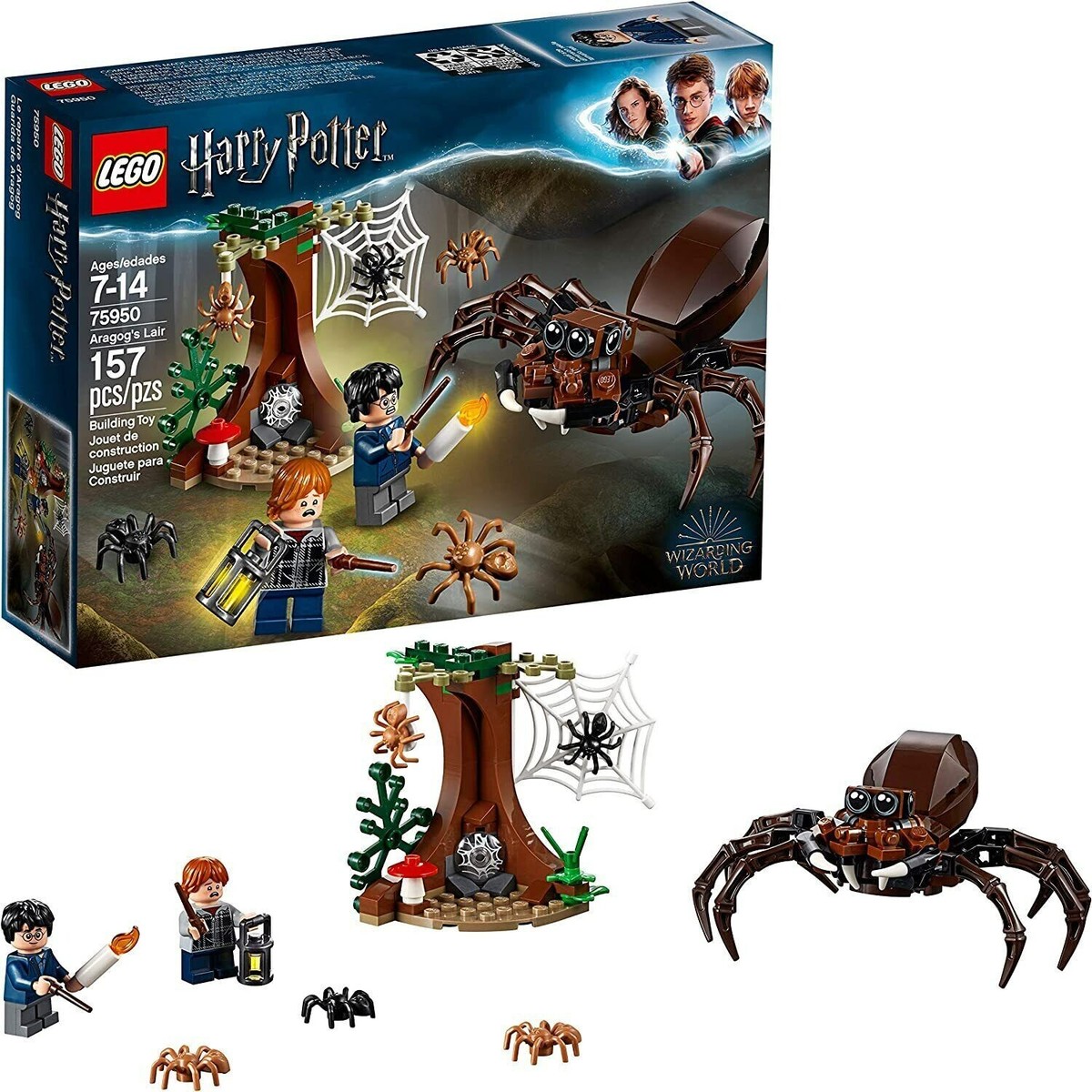LEGO 75950 Harry Potter Aragog's Lair Spider Brand New Retired Set