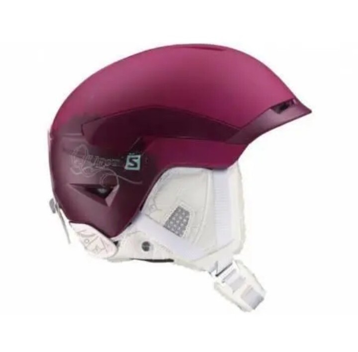 Casco sci snowboard donna Salomon Quest W Raspberry Crims taglia small 53 56 cm