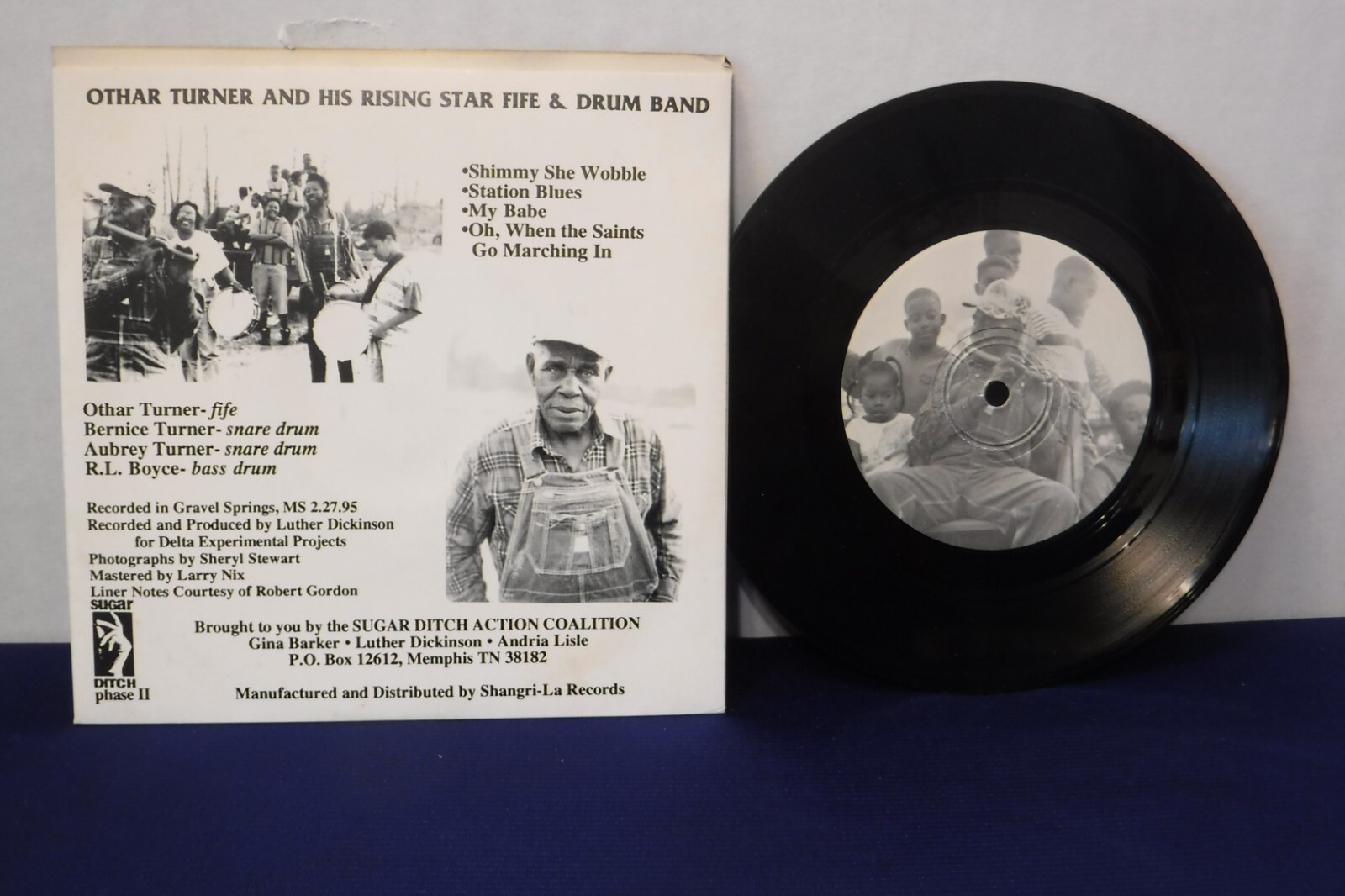 Othar Turner's Rising star fife & Drum Band, Shimmy She Wobble Station