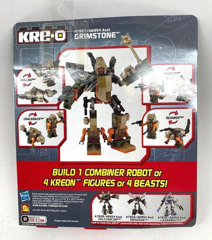 KRE-O Transformers Grimstone Micro Changers Combiners A7827 NEW - Image 2 of 3