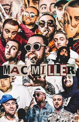 Kleines A6 Mac Miller Poster (nagelneu)