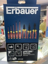ERBAUER 8 piece Screwdriver & Pliers Set - NEW