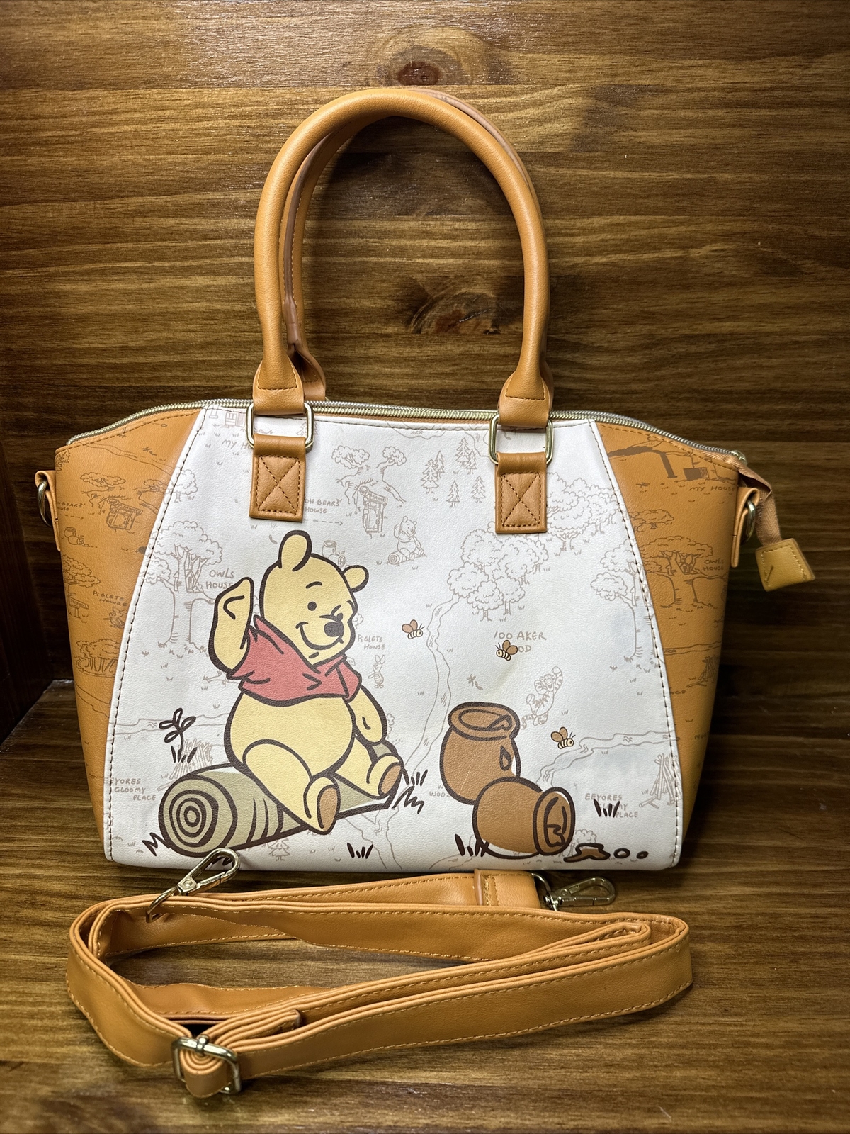 Loungefly Disney WINNIE THE POOH Hundred Acre Wood Sa… - Gem