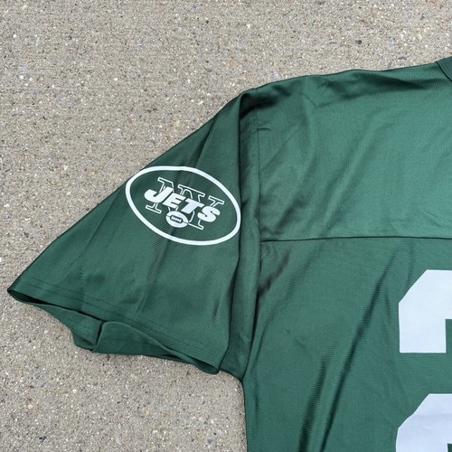 Y2K NFL Team Apparel New York Jets Darelle Revis #24 Jersey Men Large Green - Picture 3 of 12