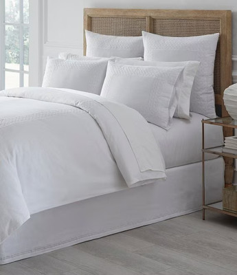 Noble Excellence Villa By Noble Excellence Symphony Caning Pattern Euro Sham New
