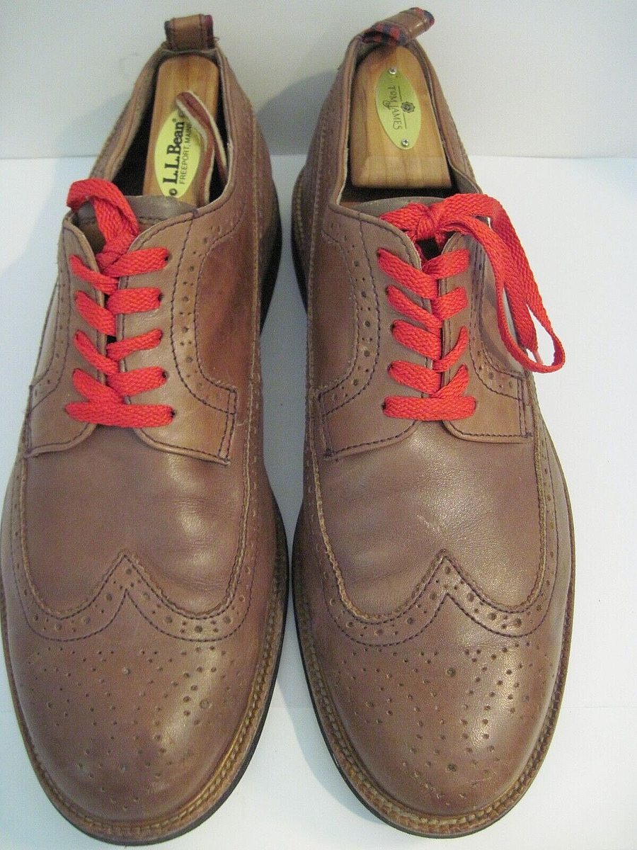 Polo by Ralph Lauren Torrington Wing Tip Oxford Men\'s 11.5D Polo Ralph Lauren Wingtip Dress Shoes for Men for sale | eBay main image 4