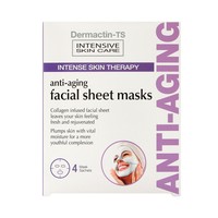 Dermactin - Ts Anti-aging Facial Sheet Mask 4 Mask Sachets Brand on sale Dermactin - Ts Anti-aging Facial Sheet Mask 4 Mask Sachets Brand on sale