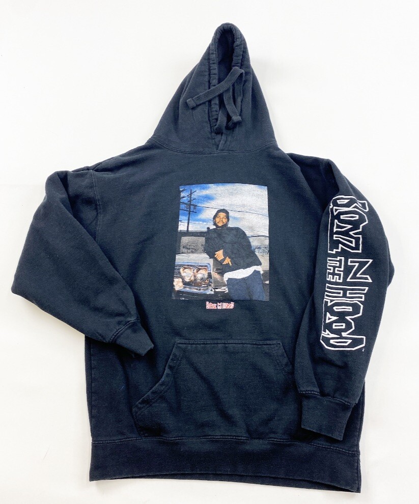 Boyz N The Hood Hoodie Sweatshirt Men's Medium Black Ice Cube