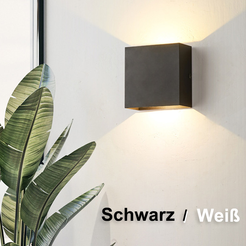 12W LED Wandbeleuchtung Innen Schlafzimmer Wohnzimmer Hotel Dekor Kühl/Warm Weiß