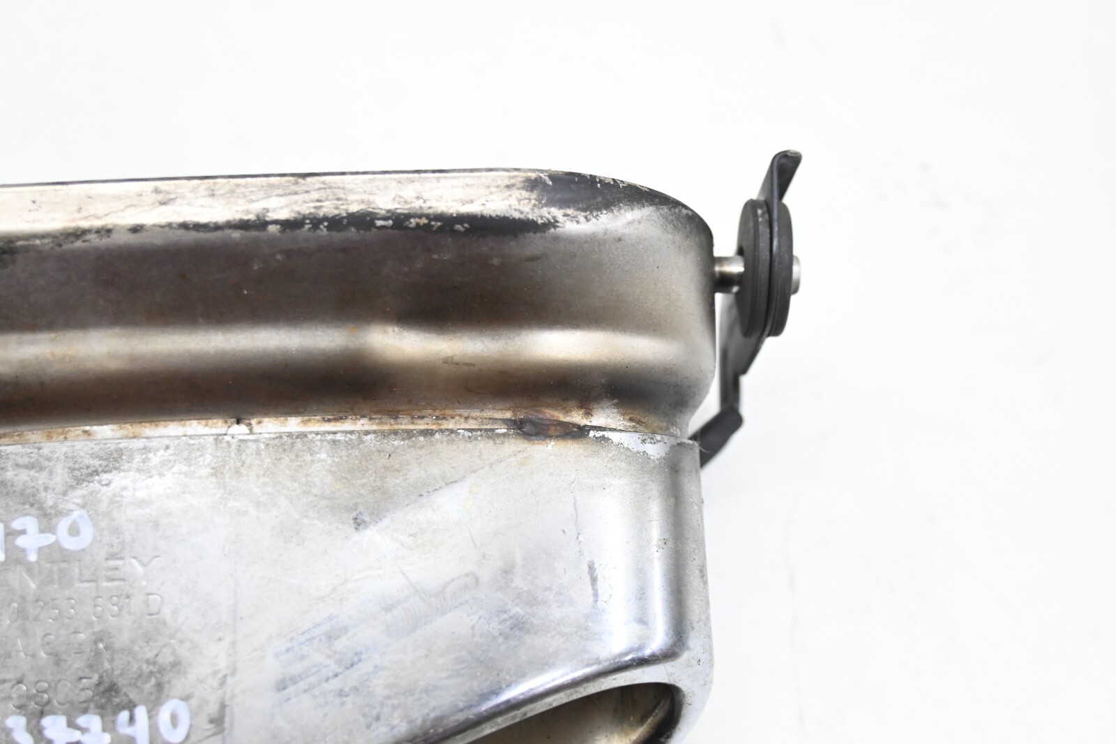 ⭐ 03-12 Bentley Continental Rear Left Muffler Outlet Tip Exhaust Chrome Oem