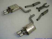FMS 70mm Duplex-Anlage Edelstahl Audi S4 Lim + Avant Quattro (B7) 4.2l V8 253kW