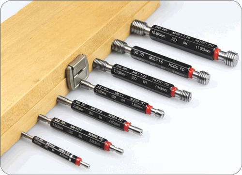 Thread gauge Set (plug gauge) Dasqua M3- M12 Go & No Go (Ref: 63113202) BARGAIN