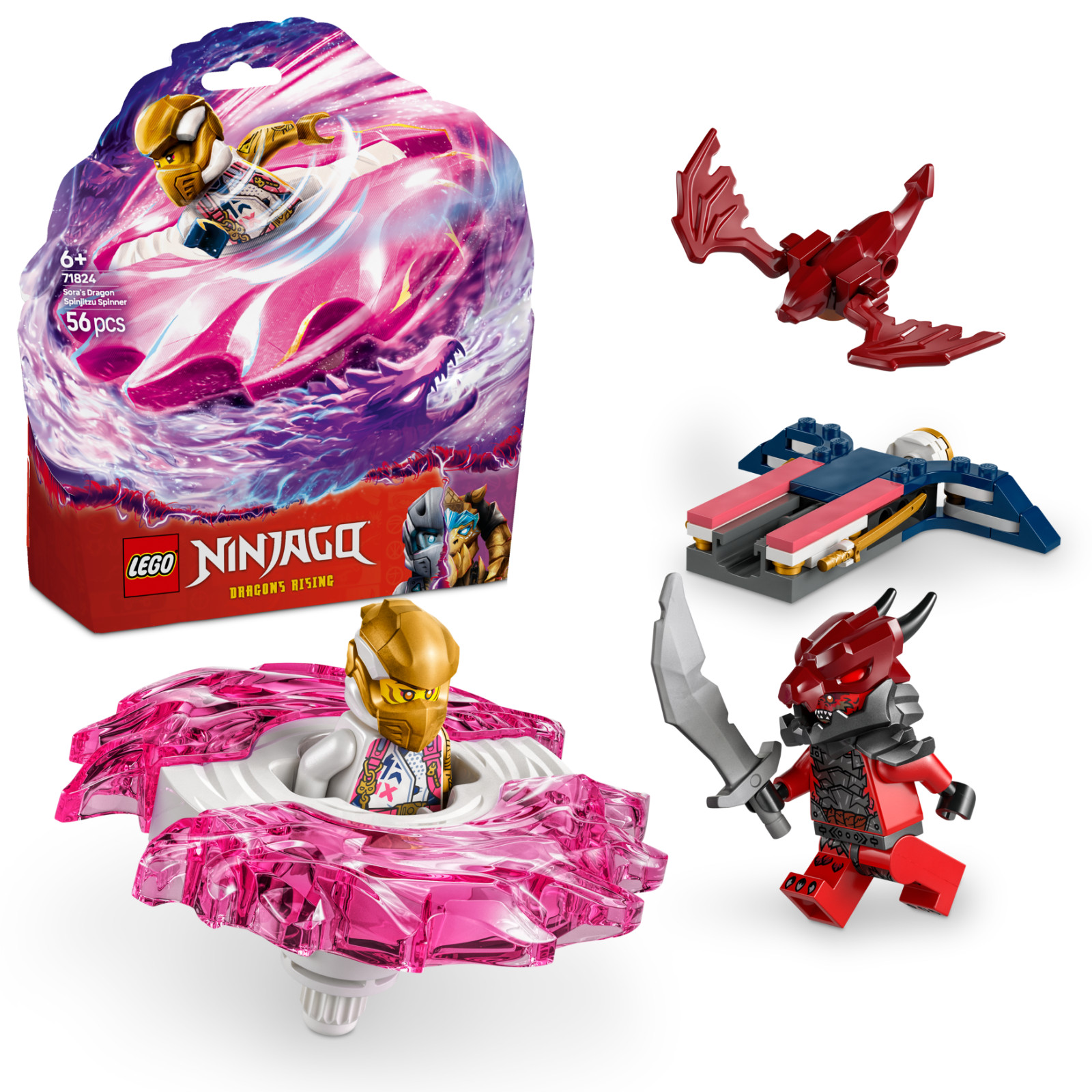 Lego® Jungen Ninjago® 71824 Soras Drachen-Spinjitzu-Spinner - Bild 8