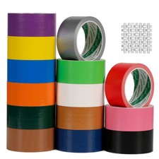Cloth Duct Tape 25mm - 60mm Waterproof Sticky Adhesive Roll Colored Craft Repair