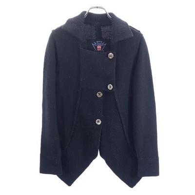 MARITHE + FRANCOIS GIRBAUD knit Wool jacket M Black series MARITHE + FRANCOIS GIRBAUD knit Wool jacket M Black series