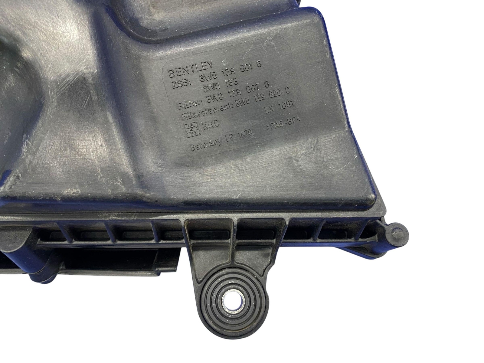 2006-2012 BENTLEY CONTINENTAL FLYING SPUR 6.0 FRONT LH AIR INTAKE FILTER HOUSING