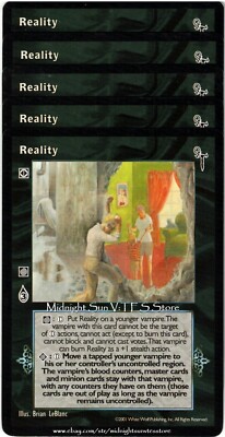 Reality x4 + 1 Final Nights V:TES VTES Vampire CCG