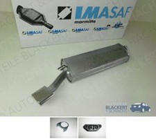 IMASAF ESD Auspuff Endtopf+Anbauteile für Alfa 155 1.6+1.7+2.0+TS+16V 1995-1997