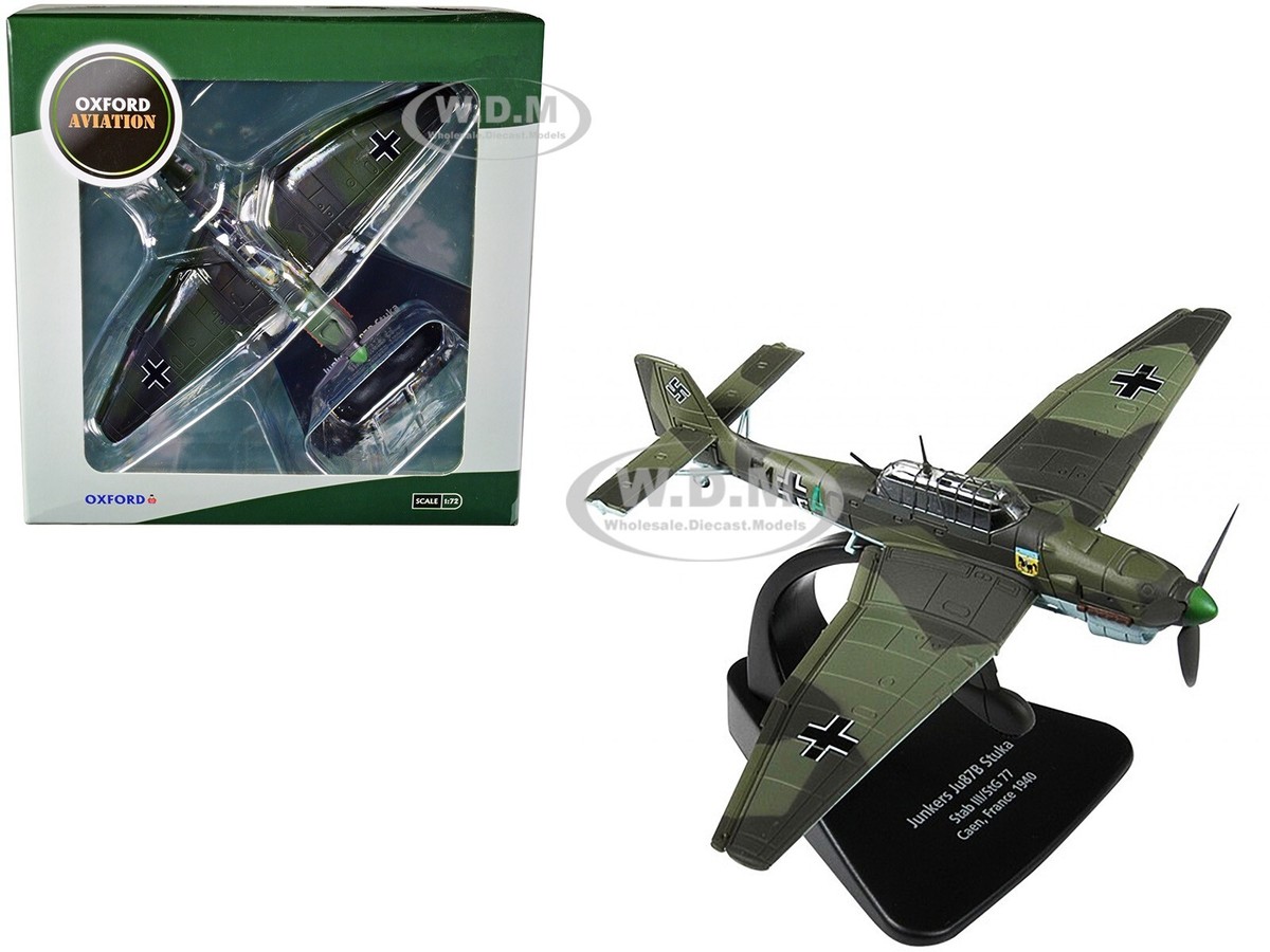 JUNKERS JU 87B STUKA STAB DIVE BOMBER III/STG 77 (1940) 1/72 BY