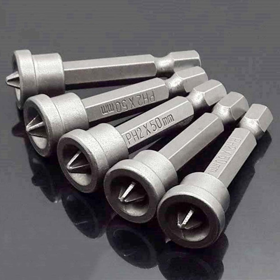 Tip Drywall Screwdriver Bits Adapter 10pcs Plaster screw Locating Hex