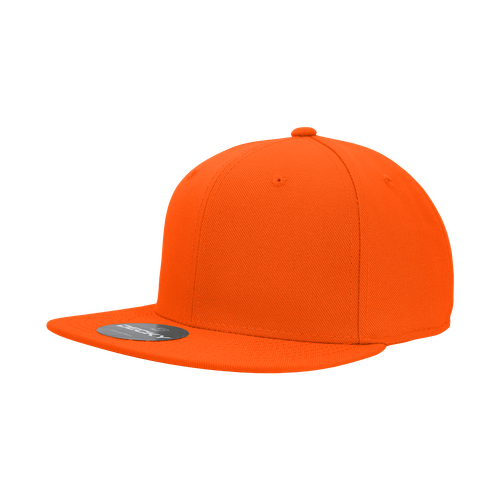 Decky Unisex 6 Panel High Profile Structured Acrylic/Polyester Fitted Cap - RP1 - Picture 16 of 23