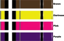 White Water Archery Traditional 10b Crest Arrow Wrap 15 pk Choose Length Width