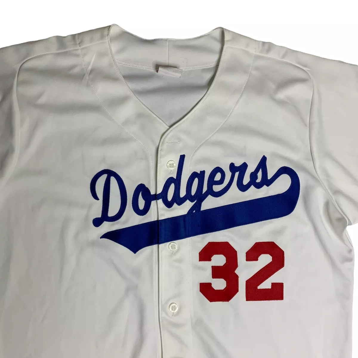 Rawlings Authentic Los Angeles Dodgers Stitched MLB Baseball Jersey #32  Size 48