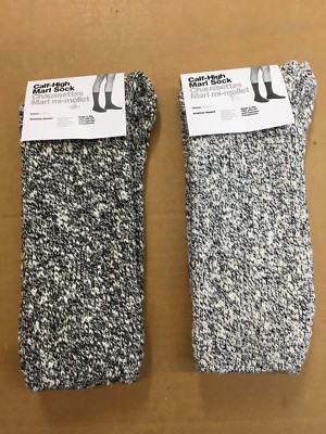 Vtg. American Apparel Cotton Marl Rag Camp Sock