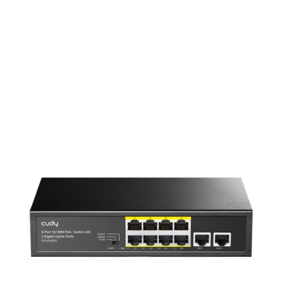 6971690791254 Cudy FS1010PG Netzwerk-Switch Fast Ethernet (10/100) Power over Et
