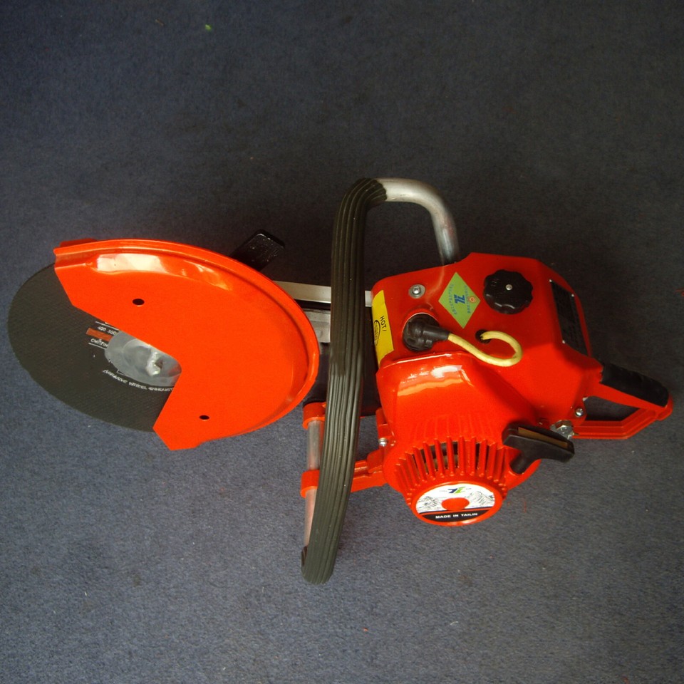 6.8HP Disc Petrol Demolition Saw Concrete Cut Off Dry Demo Road Cutter