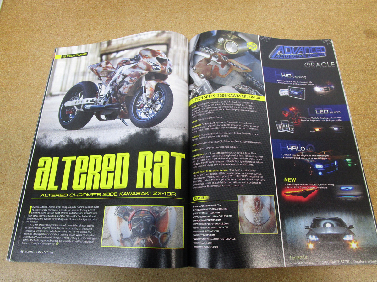 DUB magazine Sept/Oct 2009 #62 exotic custom car wheels