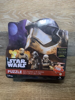 Disney Star Wars Puzzle Tin 1000pc from Film Star Wars The Force Awakens 2015