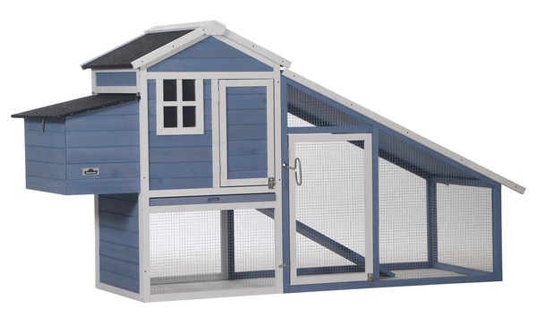 HüHnerstall Cottage Mit Auslauf / Legenest Holz 221 X 77.5 X 116.9 Cm, Dehner-image