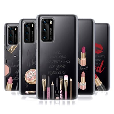 HEAD CASE DESIGNS MAKEUP OBSESSION SOFT GEL CASE FOR HUAWEI PHONES 4
