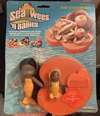 Vintage Kenner Sea Wees Doll Stormy Baby Bubble Sealed New Rare Hard To Find