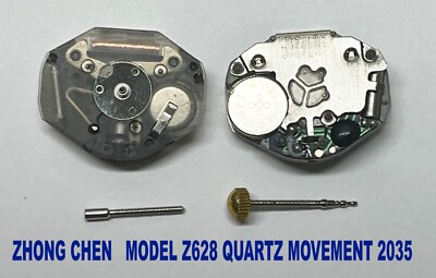 Quartz Movement Zhong Chen Z618 Watch Repair Parts NEW with stem
