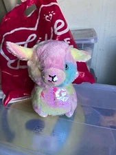 Justice Girls Llama Toy Stuffed Animal Plush New Valentines Day Easter 