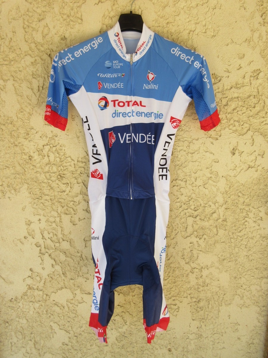 Maillot Cycliste Nalini Total Direct Energie - Manches Courtes Taille S