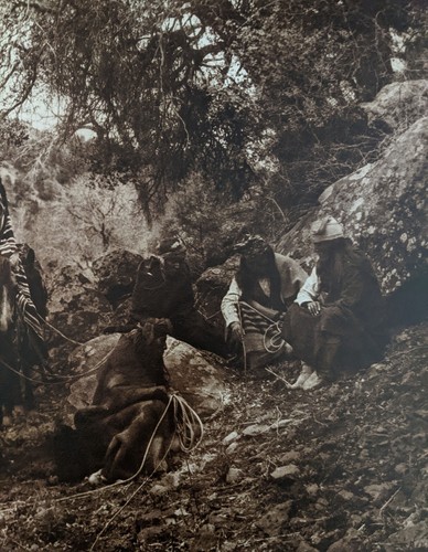"Apache Story-Telling 1899" Edward S Curtis Project Photo by Jean-Antony Du Lac - Picture 5 of 11