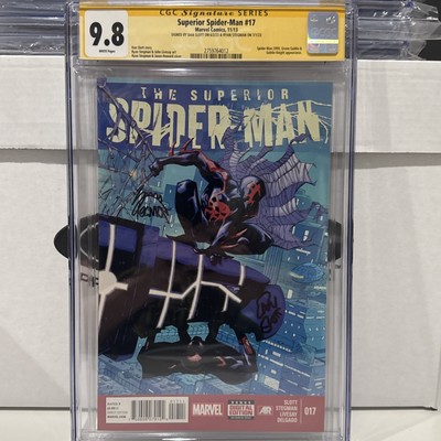 Superior Spider-Man #17 Signed By Dan slot & Ryan Stegman 9.8 CGC    