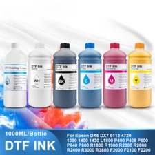 DTF Ink 1000ML For Eps L1800 L805 1390 4720 I3200 F2000 F2100 DX5 DX7 Head 