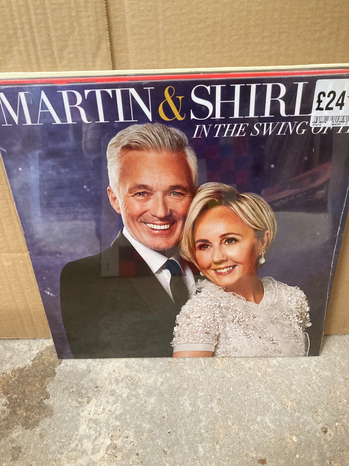 MARTIN & SHIRLIE IN THE SWING OF IT VINYL LP, NEW & SEALED