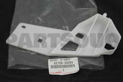 5215630050 Genuine Toyota SUPPORT, REAR BUMPER SIDE, NO.1 LH 52156