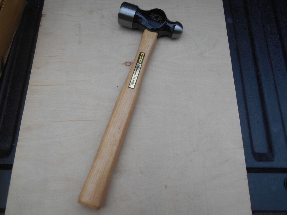 Vintage Stanley Professional 54-048 48oz ball pein hammer, NOS